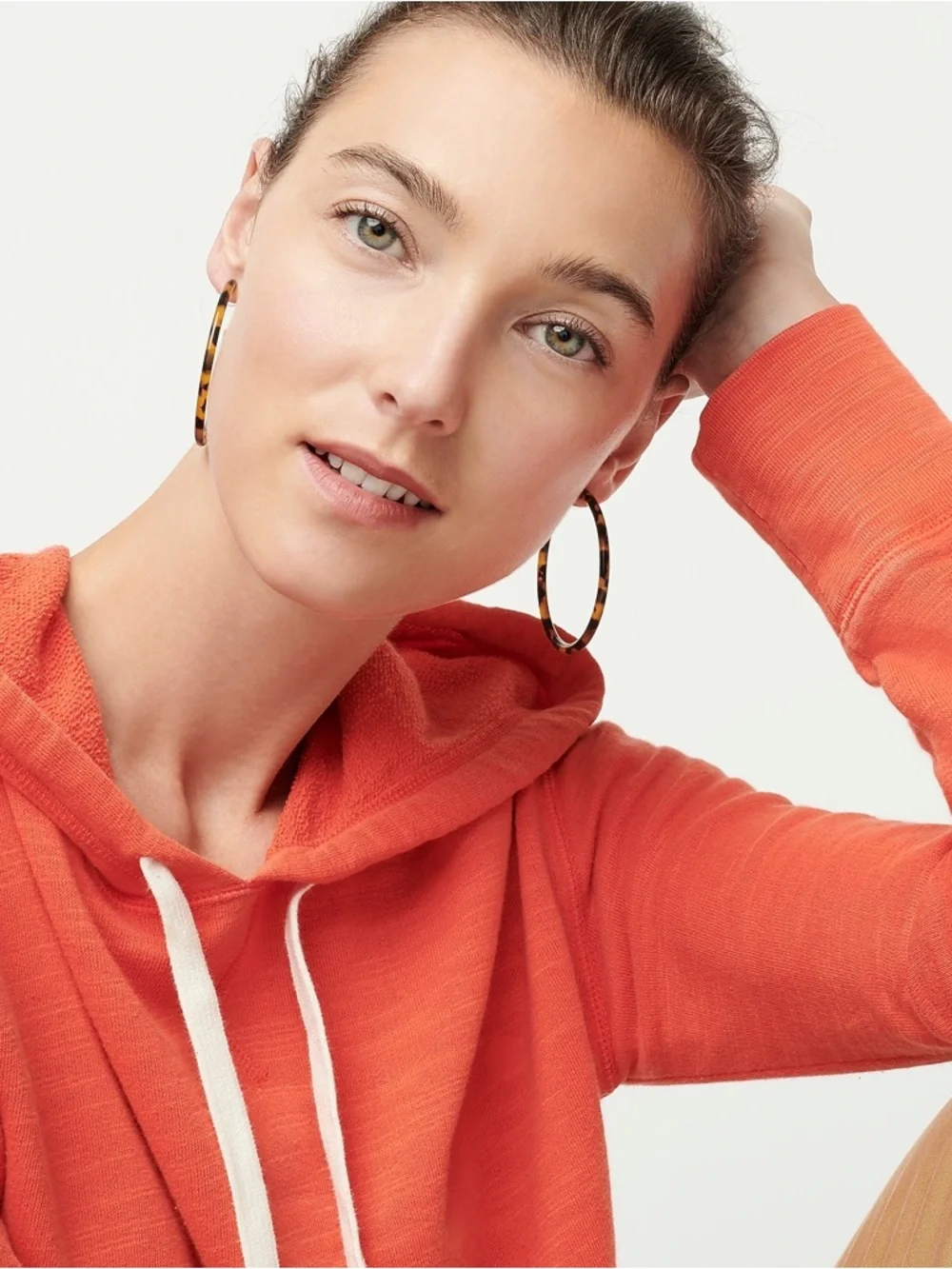 NWOT JCREW Tortoiseshell Hoop Earrings - Women Jewelry